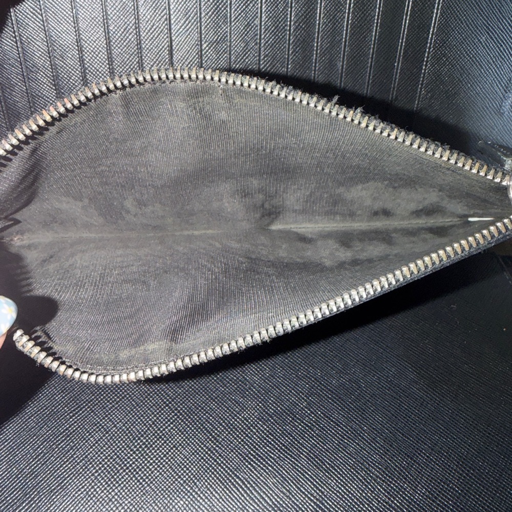 Prada Black and Navy Zip-Around Organizer Wallet - Picture 5 of 6